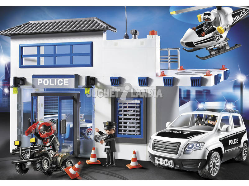 Playmobil Mega Set von Polizei 9372