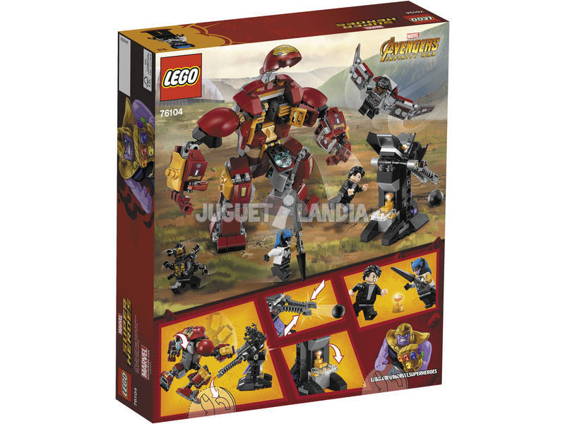 Lego Super Heroes Duello con L'Hulkbuster 76104