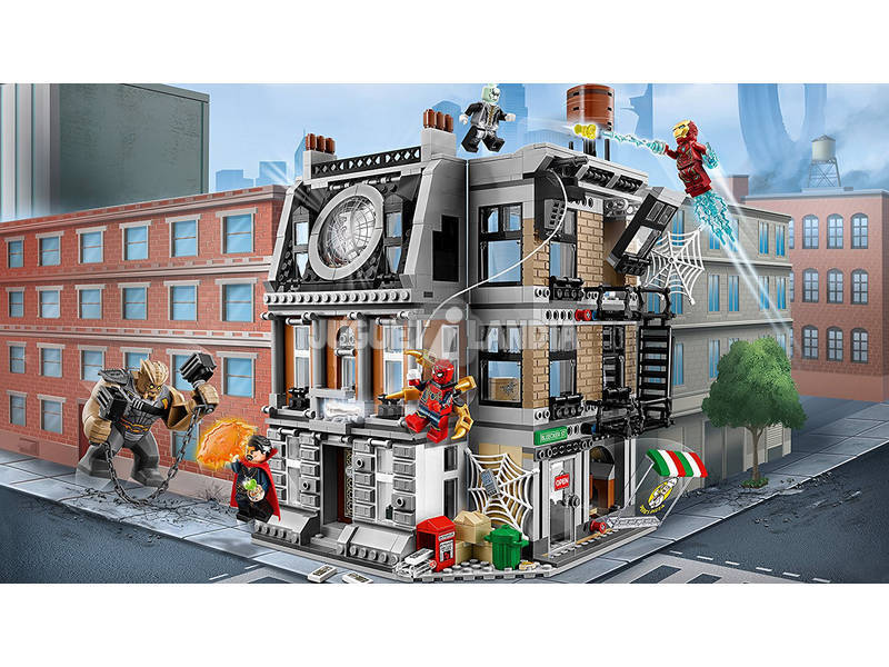 Lego Super Héros Duel au Saint des Saints 76108 