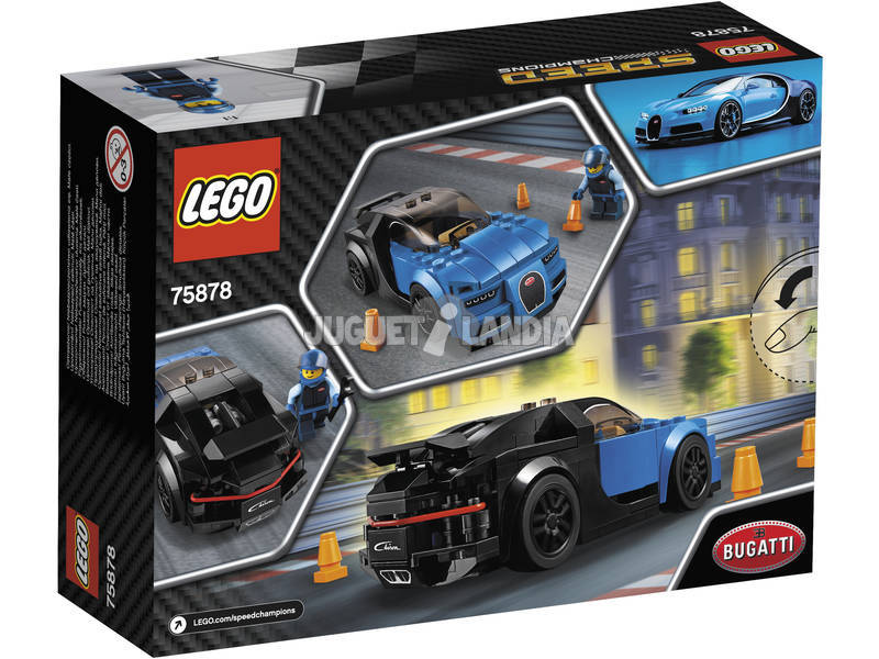 Campeões de velocidade de Lego Bugatti Chiron 75878