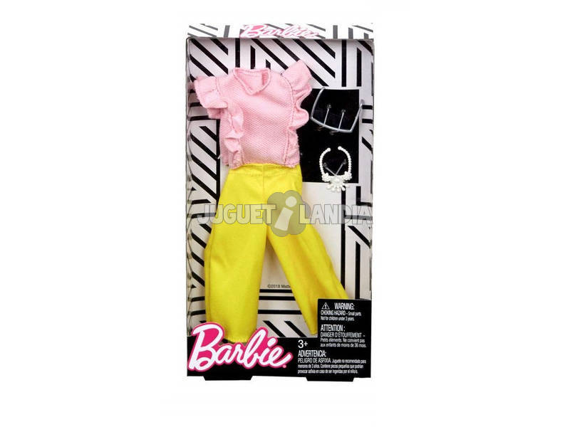 Conjunto Barbie Moda Look Completo Mattel FND47