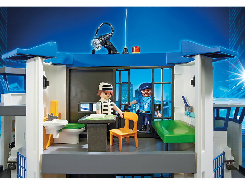 Playmobil Polizeiwache mit Zelle 6919