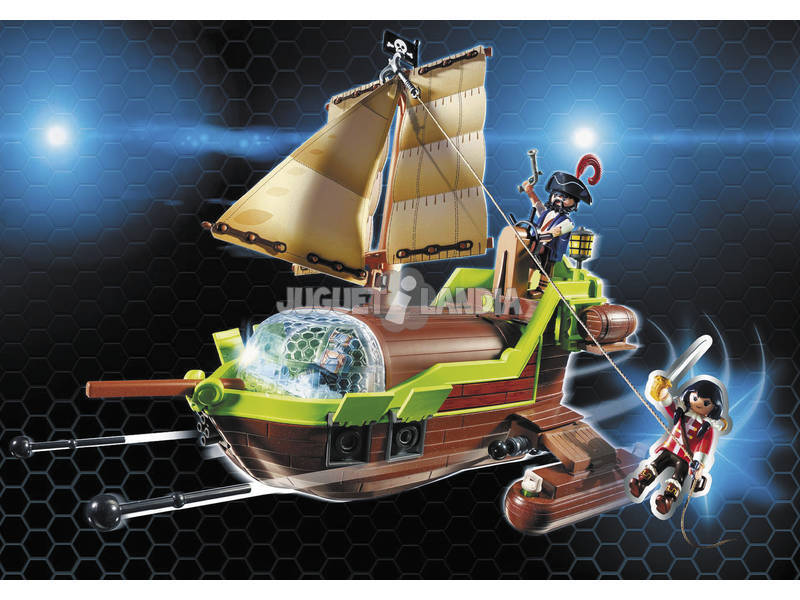 Playmobil Piratenschiff Chamäleon mit Ruby 9000