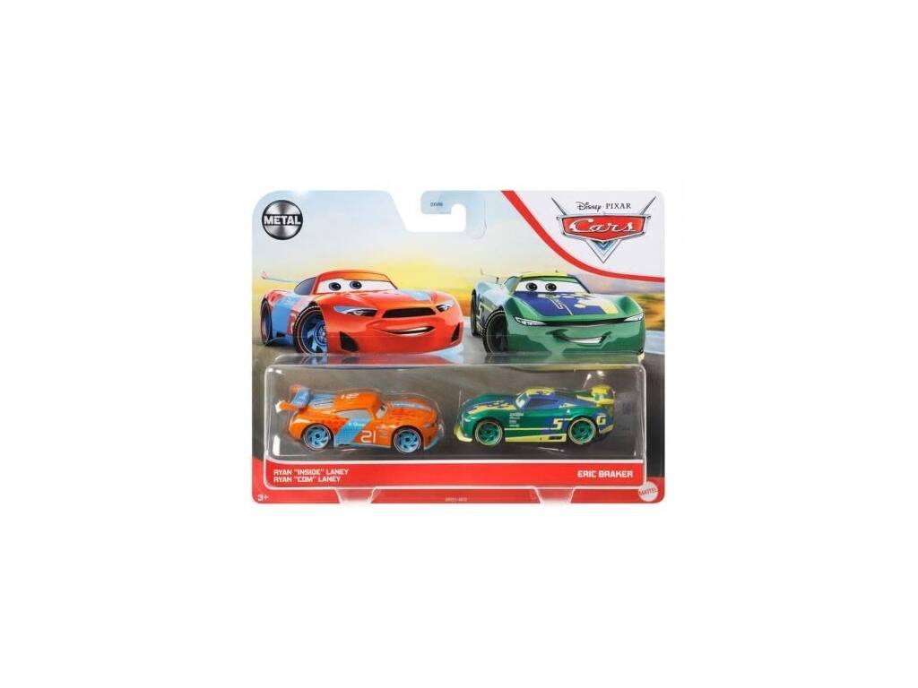 Cars 3 Pack 2 Autos Mattel DXV99