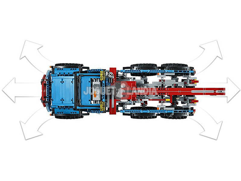Lego Technic Camión Grúa Todoterreno 6x6 42070