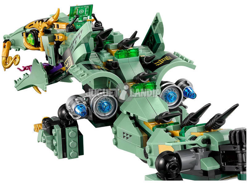 Lego Ninjago Drago Mech Ninja verde