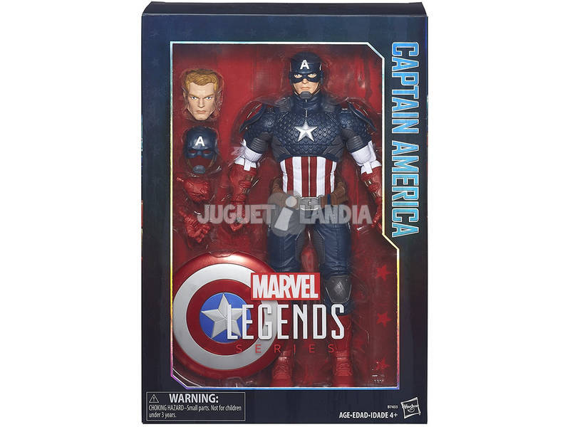 Abbildung Marvel Legends Captain America 30cm Hasbro B7433