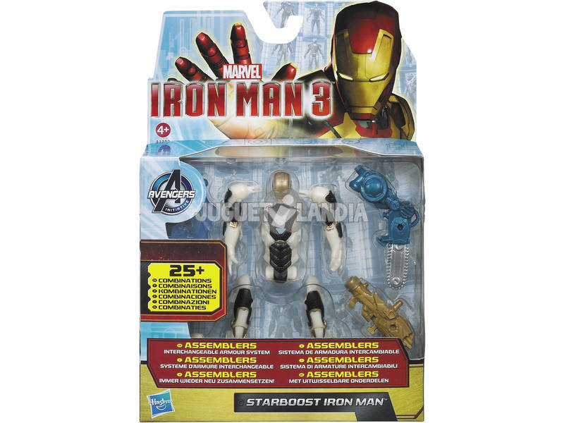 Iron man figuras accion conexion 9 cm.