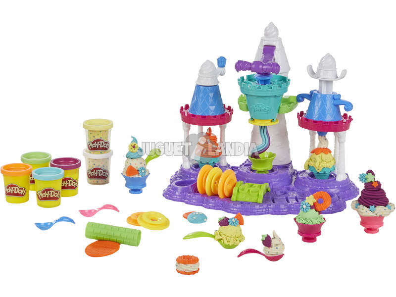 Bastelspielzeug Play-Doh Eiscreme-Schloss HASBRO B5523