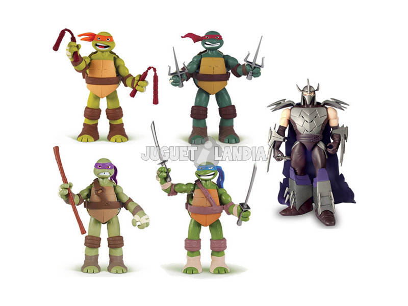 Tartarughe Ninja statuette articolate 5 modelli
