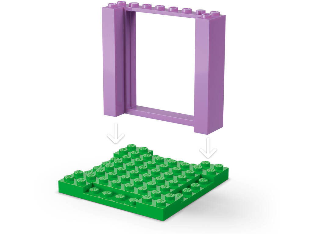 Lego La maison de poupées de Gabby Montagne de bonbons et jardin de chatons