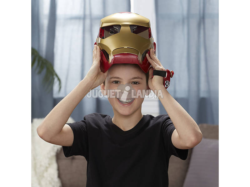 Avengers Hero Vision Iron Man Realidad Aumentada Hasbro E0849175