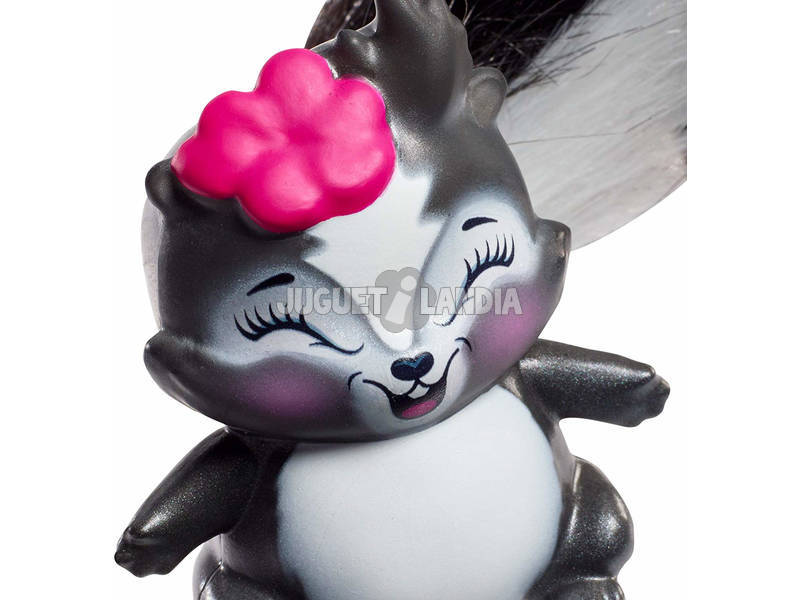 Enchantimals Boneca Sage Skunk e A Sua Bateria Roqueira Mattel FRH41