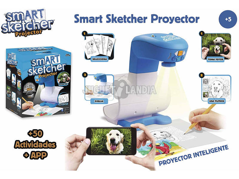 Proyector infantil Smart Sketcher Famosa 700014580