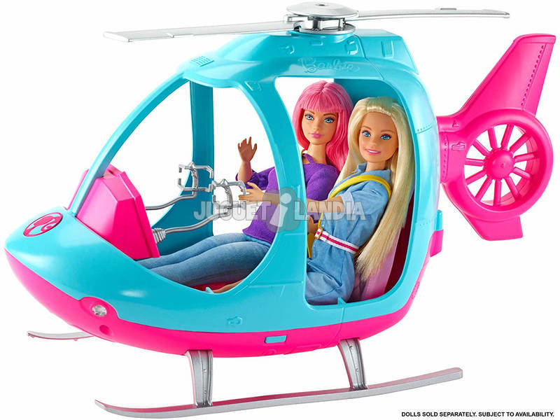 Barbie Helicóptero Dois Assentos Mattel FWY23