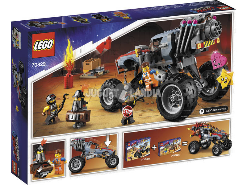 Lego Movie 2 Le buggy d'évasion d'Emmet et Lucy 70829