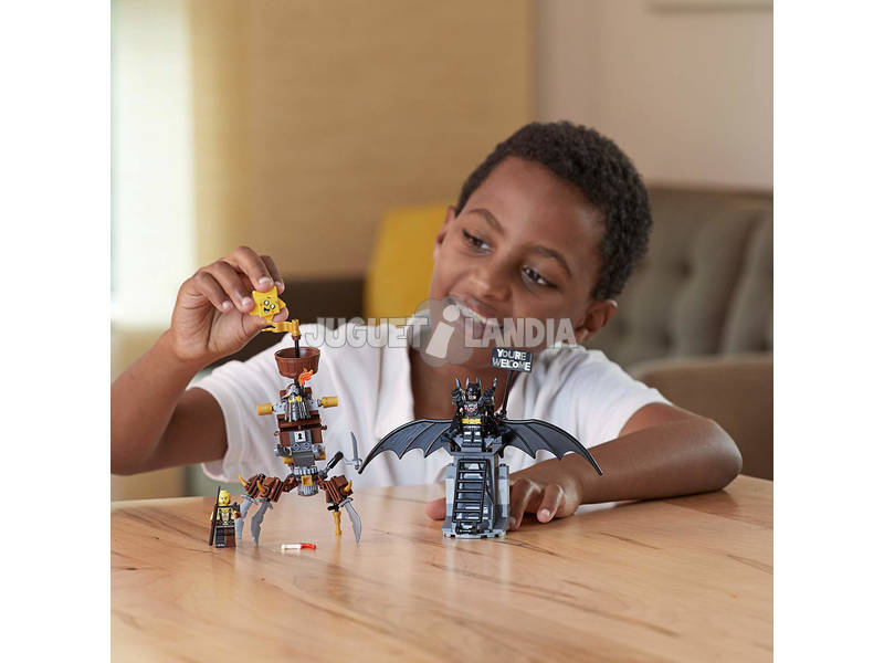 Lego Movie 2 Batman e Barbas de Ferro Prontos para Lutar70836