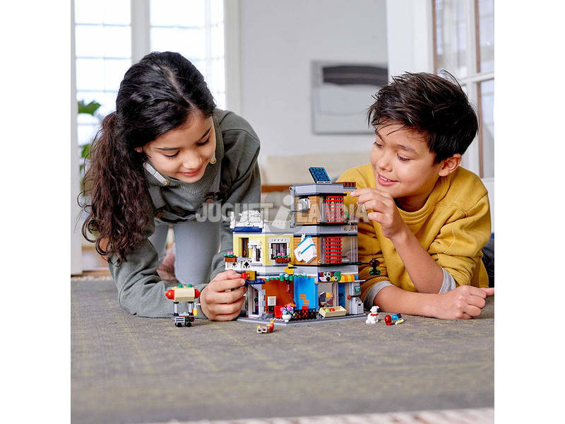 Lego Creator Loja de Animais de Estimação e Cafetaria 31097