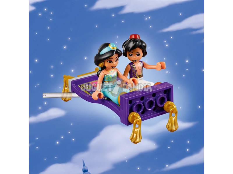 Lego Princesas Aventuras no Palácio do Aladdín e Jasmine 41161