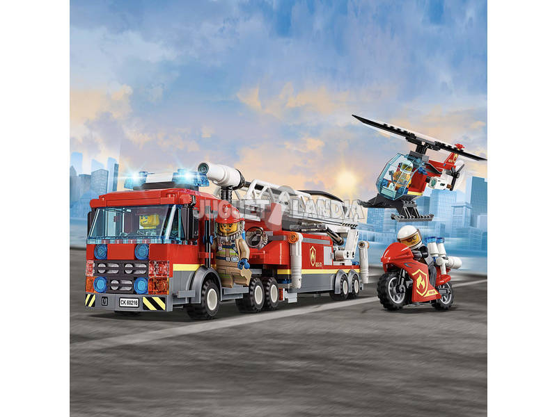 Lego City Fire Brigada de Bomberos del Distrito Centro 60216