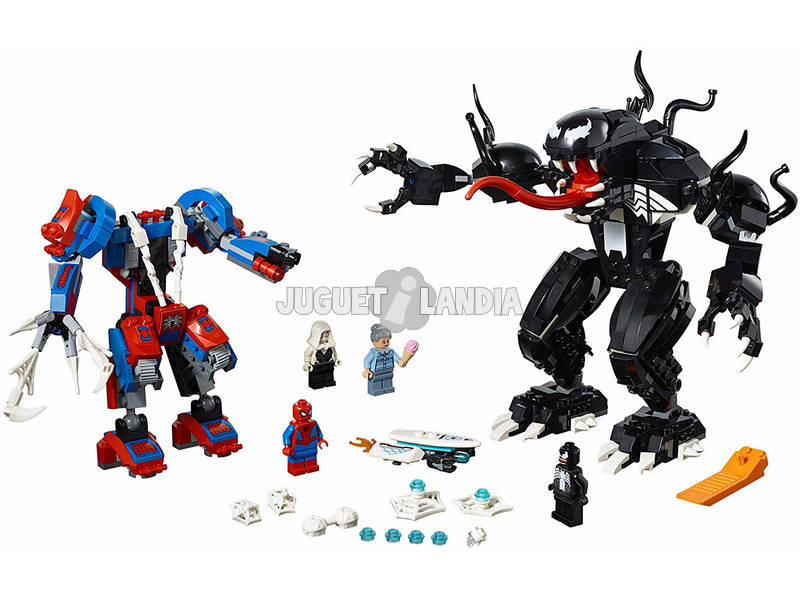 Lego Super Heroes Robot Aranha vs. Robot Venom 76115