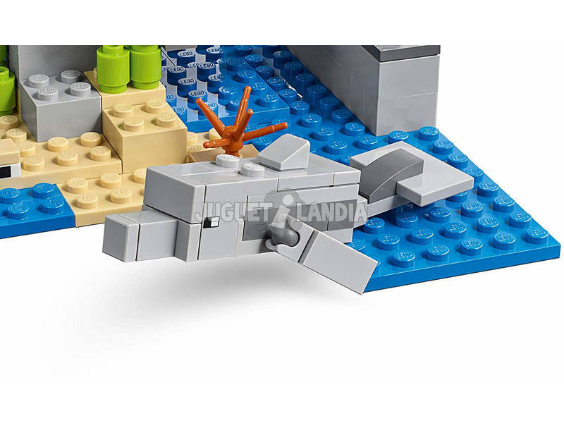 Lego Minecraft A Aventura do Barco Pirata 21152