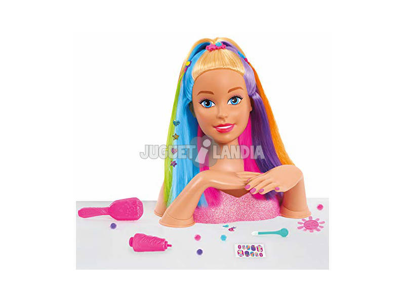 Barbie Rainbow Busto Deluxe Giochi Preziosi BAR33000