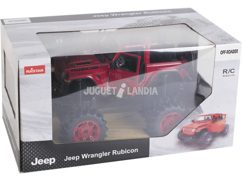 Auto Radiocomandata 1:14 Jeep Wrangler Rubicon