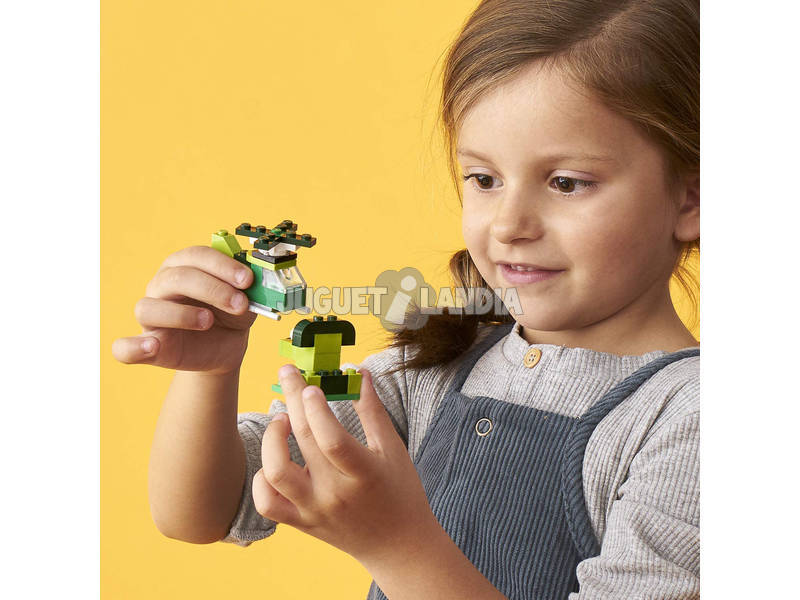 Lego Classic Ladrillos Creativos Verdes 11007