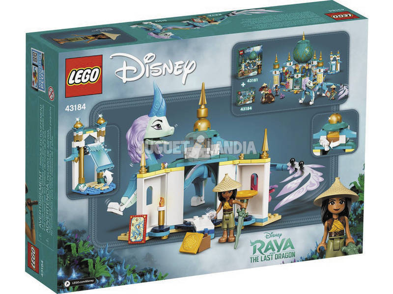 Lego Disney Stingray e il drago Sisu 43184