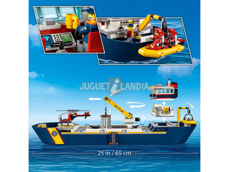 Lego City Oceans Exploration-Schiff 60266