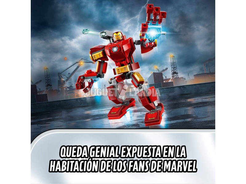 Lego Super Heroes Armatura Robotica di Iron Man 76140