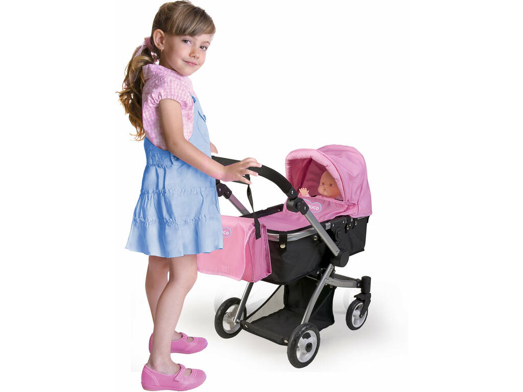 Kinderwagen Nenuco Mit Tasche 3 In 1 von Famosa 700014871