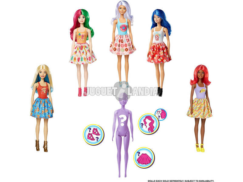 Barbie Bambole Color Reveal Fashion Mattel GTP41