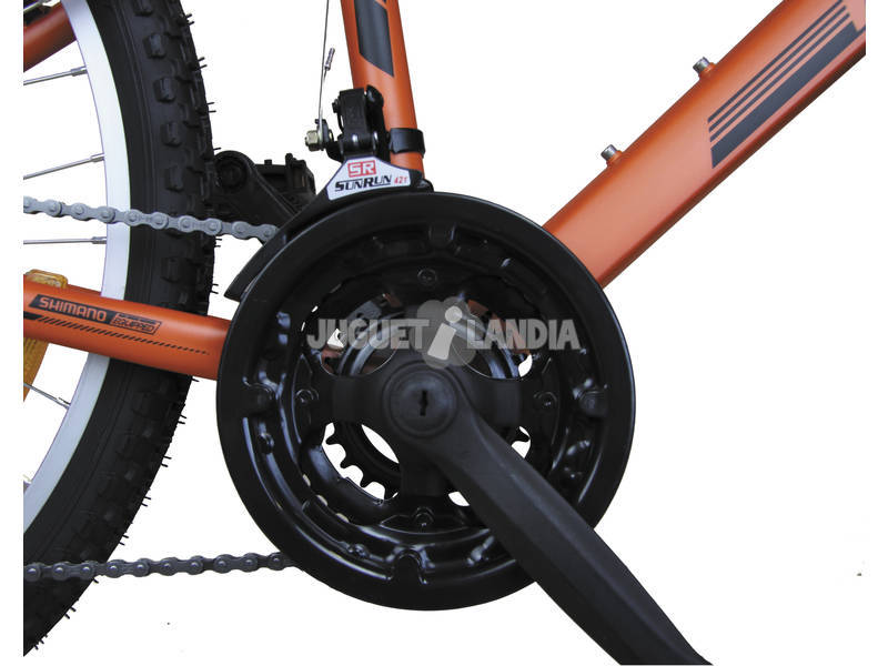 Fahrrad XR-240 Orange mit Wechsler Shimano 18G und Vorfederung Umit 2470CS-6
