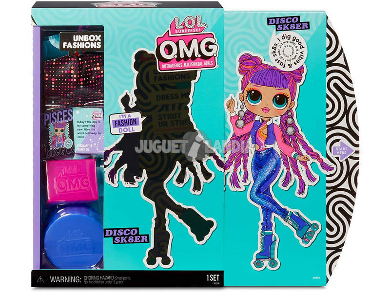 LOL Surprise Omg Fashion Serie 3 Roller Chick Puppe Giochi Preziosi LLUE0110