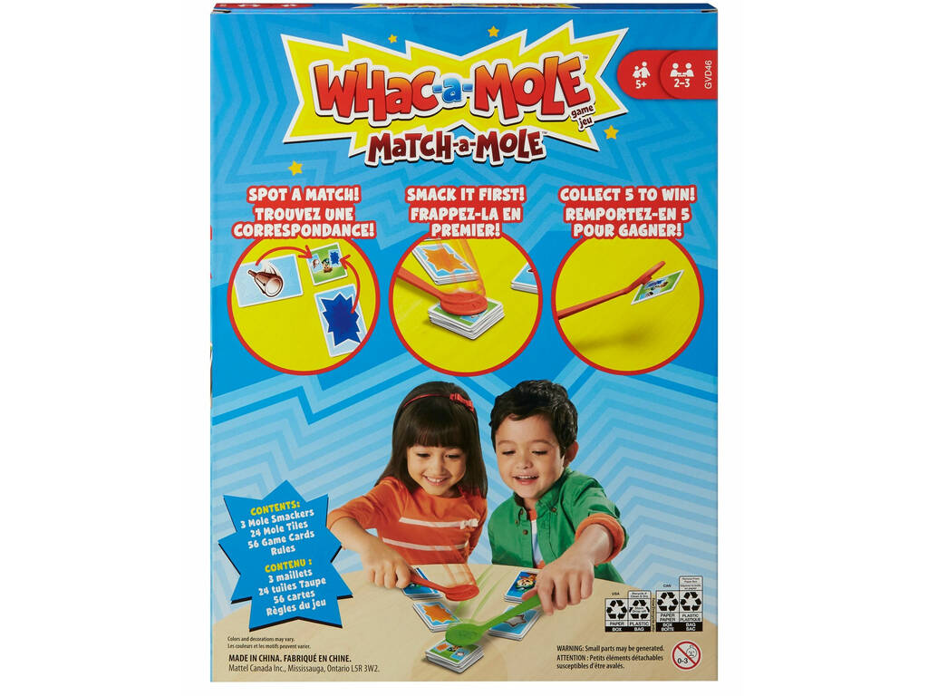 Kartenspiel Whac a Mole Mattel GVD46