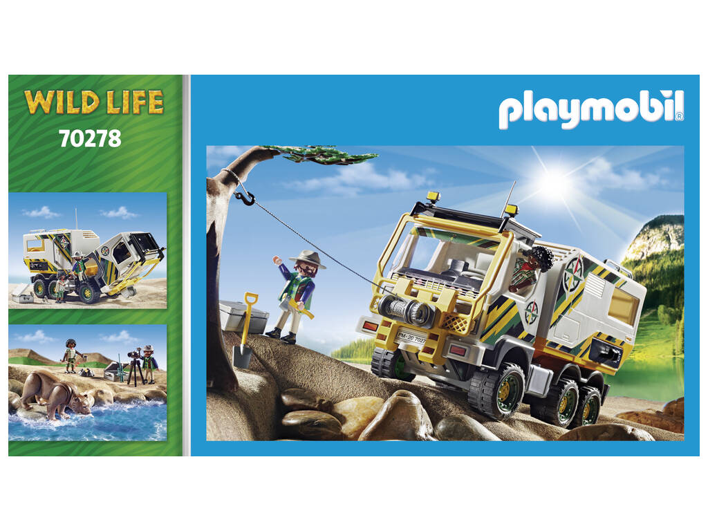 Playmobil Wild Life Camión de Aventuras 70278