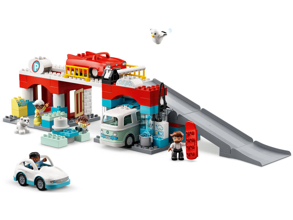 Lego Duplo Town Parking Garage and Car Wash Lego 10948