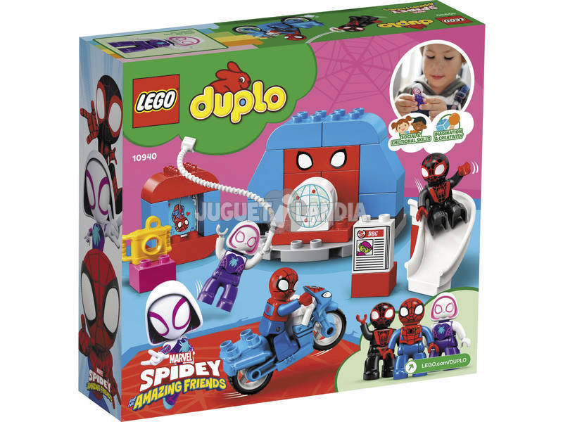 Lego Duplo Marvel Heroes Sede de Spiderman 10940