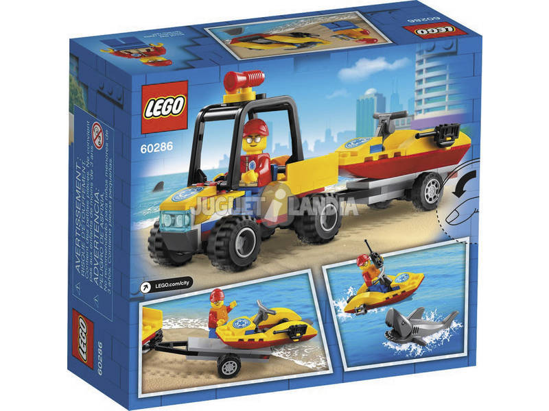 Lego City Le Tout-Terrain de secours de la plage 60286