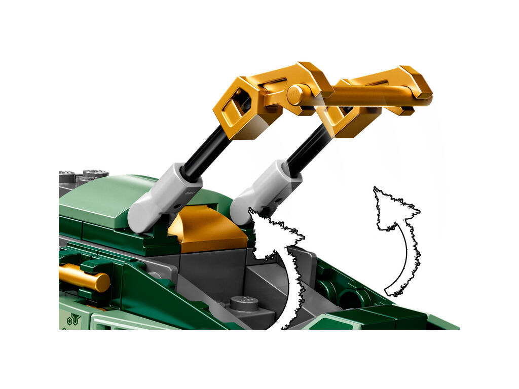 Lego Ninjago Chopper aus Dschungel von Lloyd 71745