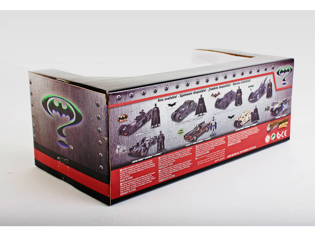 Batman Coche Batmóvil Metal 1:24 1995 Batman Forever con Figura Simba 253215003