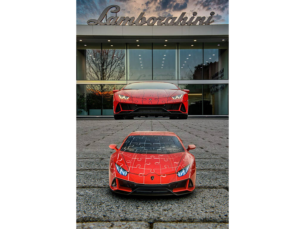 Puzzle 3D Lamborghini Furacão Evo Ravensburguer 