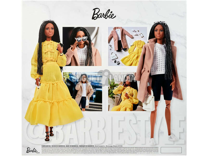 Barbie Barbiestyle Sammlung Afroamericanermode Mattel GTJ83