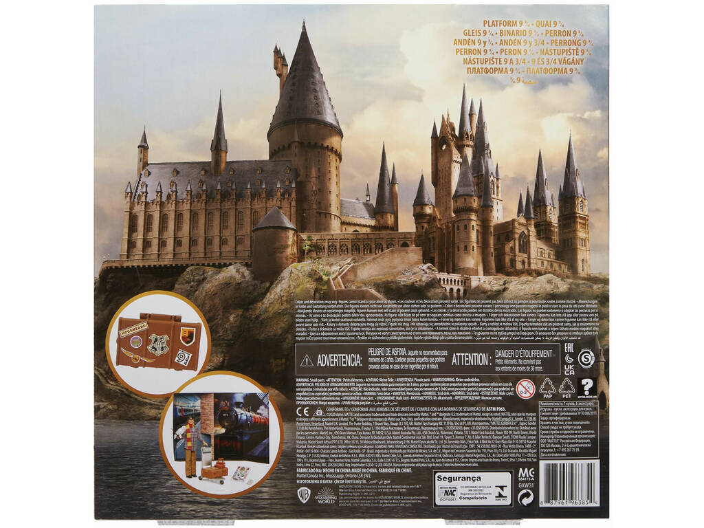 Harry Potter sur la plate-forme 9 3/4 Mattel GXW31