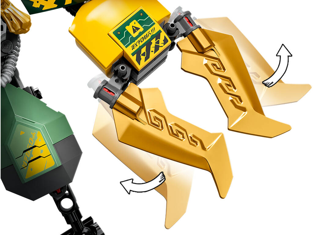 Lego Ninjago Robot Hydro di Lloyd 71750