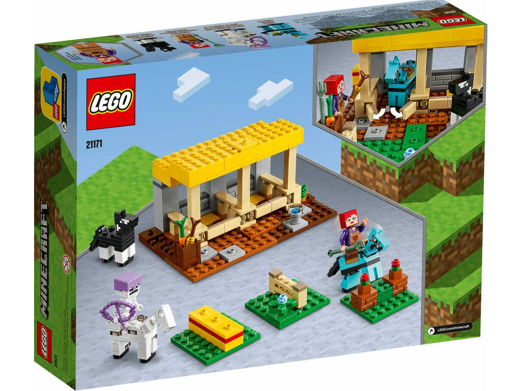 Lego Minecraft O Estábulo dos Cavalos 21171