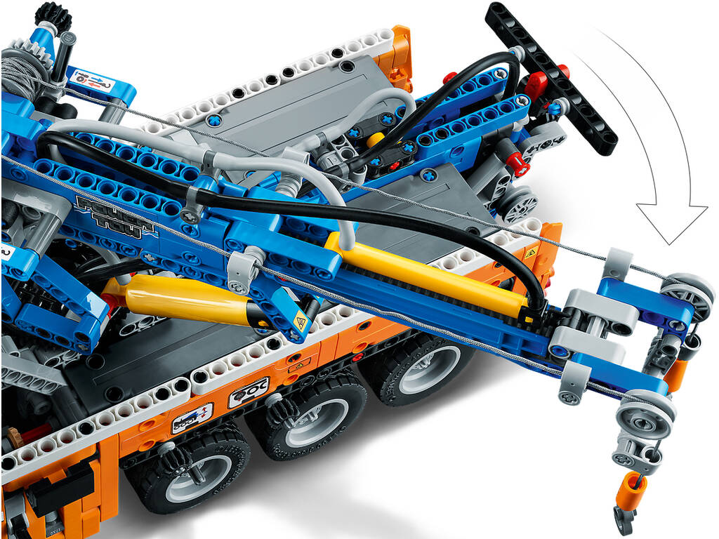 Lego Technic Camión Remolcador de Gran Tonelaje 42128