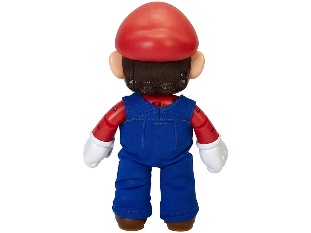 Super Mario Figura 30 cm. Figura articolata interattiva con musica e parla Jakks 404304